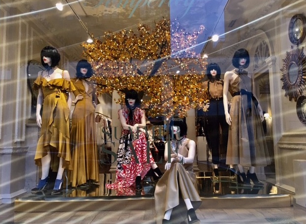 Temperley shop window display