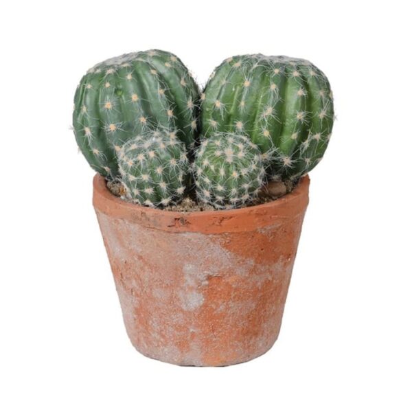 Faux barrel cactus